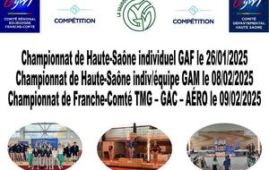 Championnat de Haute-Saône GAM